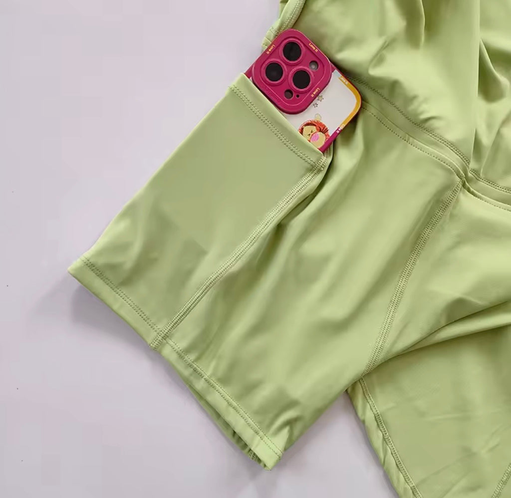 Falda deportiva con bolsillo