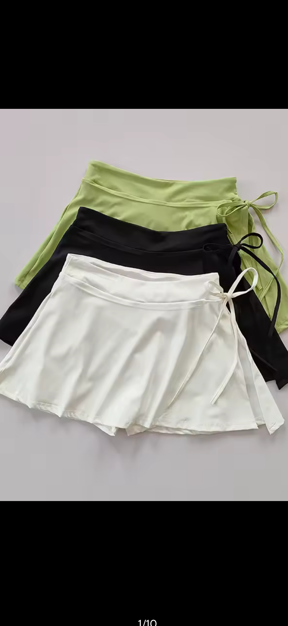Falda deportiva con bolsillo